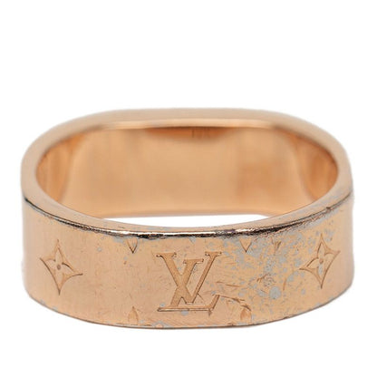 Louis Vuitton Burg Ring #m Mo0214 Pink Gold Plated Ladies Louis Vuitton