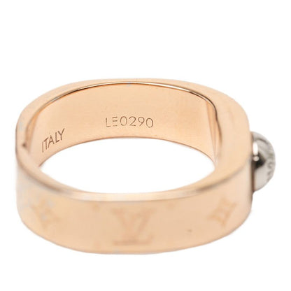 Louis Vuitton Burg Ring #m Mo0214 Pink Gold Plated Ladies Louis Vuitton