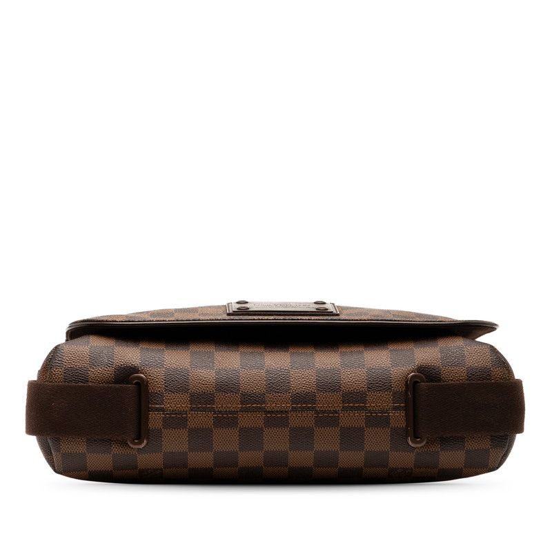 Louis Vuitton Damier MM Bag N51211 Brown PVC Leather Women Louis Vuitton