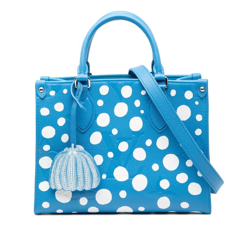Louis Vuitton X Yk on the Go PM on the Go PM Yayoi Kusama Handbag Bag 2way