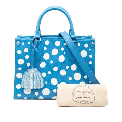 Louis Vuitton X Yk on the Go PM on the Go PM Yayoi Kusama Handbag Bag 2way