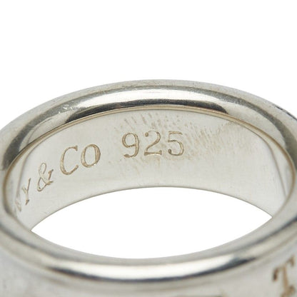 Tiffany & Co 1837 Narrow Ring Sv925 Silver Ladies Tiffany & Co
