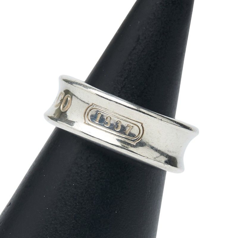 Tiffany & Co 1837 Narrow Ring Sv925 Silver Ladies Tiffany & Co