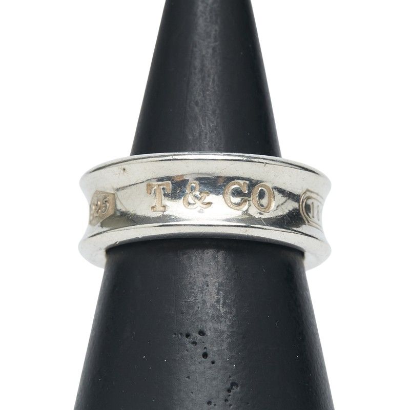 Tiffany & Co 1837 Narrow Ring Sv925 Silver Ladies Tiffany & Co