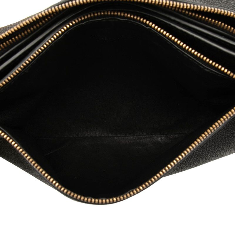 Bottega Veneta Chain Bag Black Leather Women