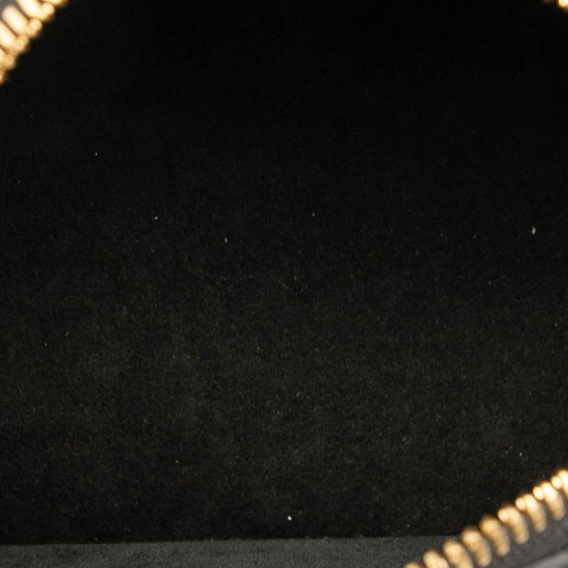 Louis Vuitton Epi Alma Mini Chain Bag M51405 Noir Black Leather Women