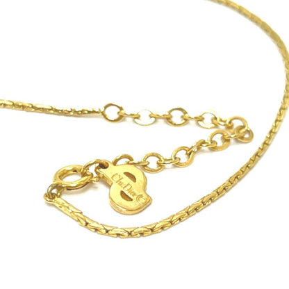 Christian DIOR Necklace CD GP Gold