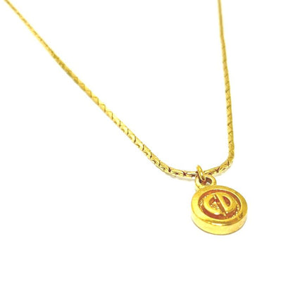 Christian DIOR Necklace CD GP Gold