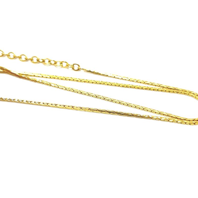 Christian DIOR Necklace CD GP Gold