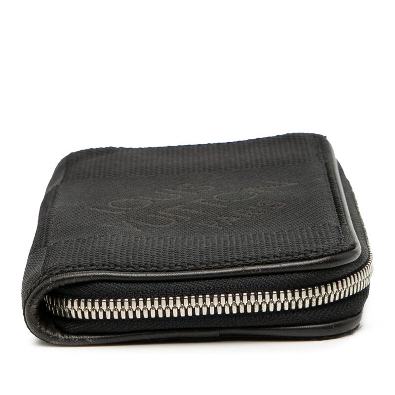 Louis Vuitton Damier Jean Ron Gippe Round Zipper Long Wallet M93546 Noir Black