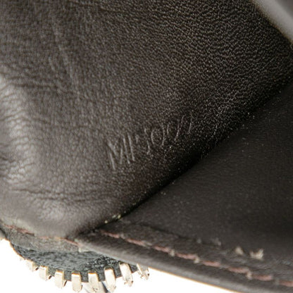 Louis Vuitton Damier Jean Ron Gippe Round Zipper Long Wallet M93546 Noir Black