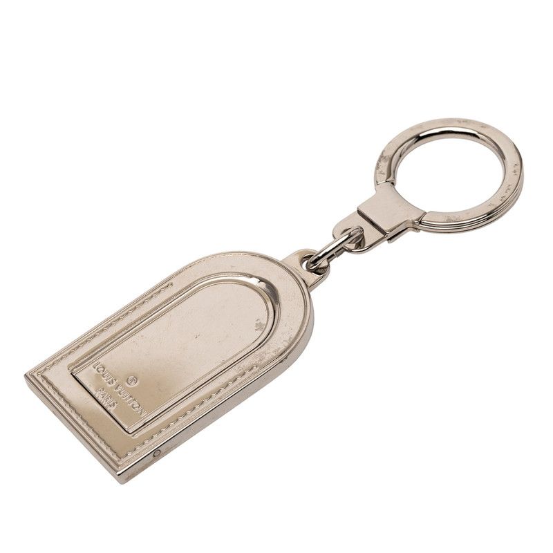 Louis Vuitton Cles Porte Cles Porte Address Key Holder Bag Charm M9234p Silver