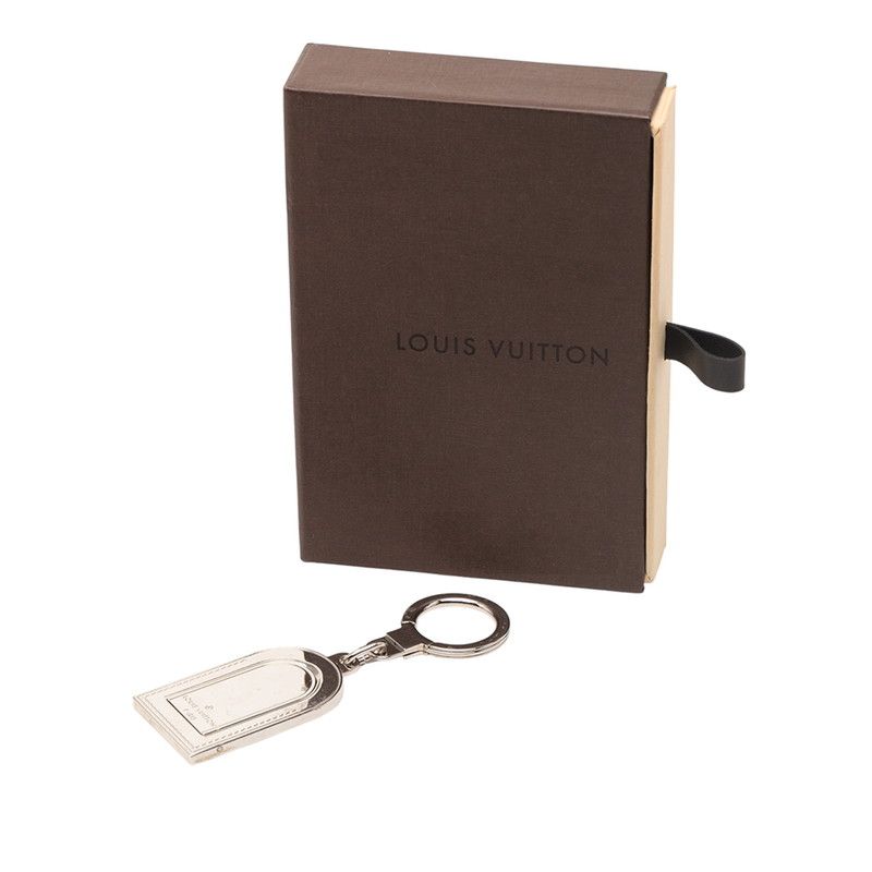 Louis Vuitton Cles Porte Cles Porte Address Key Holder Bag Charm M9234p Silver