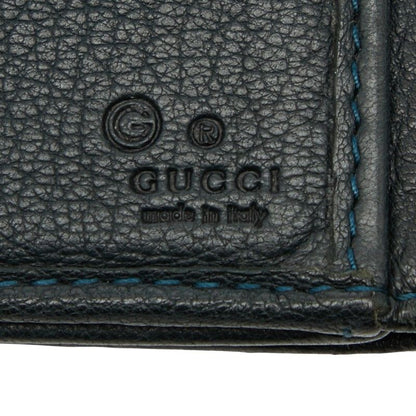 Gucci G Navy Leather Women's Gucci