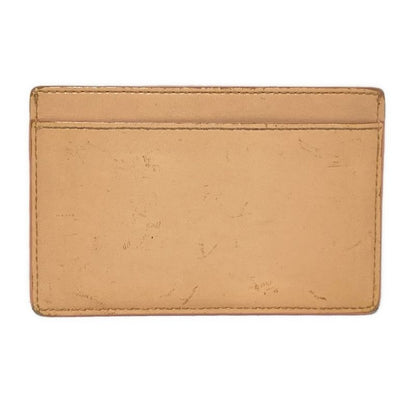 Saint Laurent Paris Card Case - Pink Beige Leather