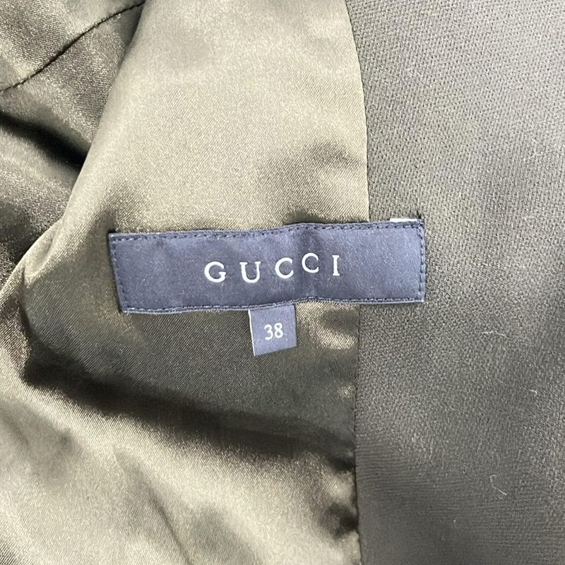 Gucci Jacket Size 38 S Women's Beauty - Zaq10 Khaki Long Sleeves / All Season