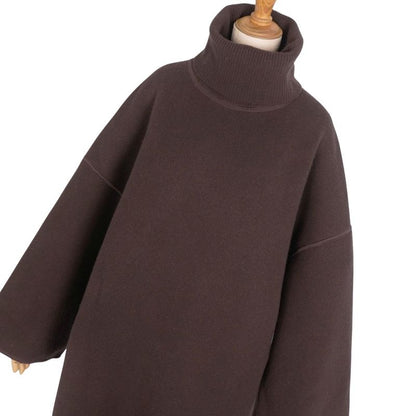 Hermes Dress 21AW Poncho Knit Fringe