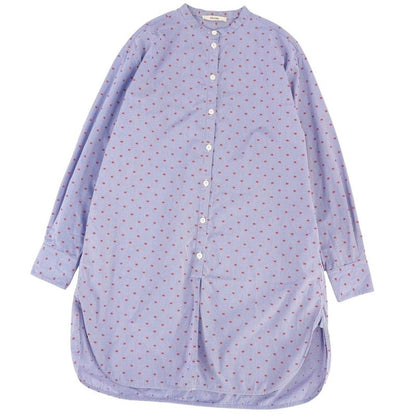 Celine Shirt Phoebe Period Blouse Stand Collar Long