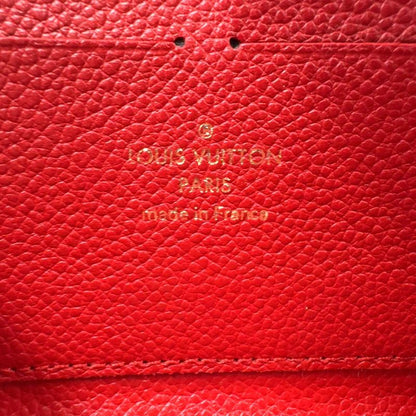 Louis Vuitton Zippy Wallet Monogram Empreinte Monogram Empreinte Leather Red