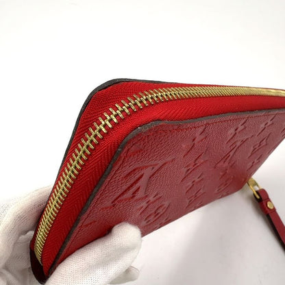 Louis Vuitton Zippy Wallet Monogram Empreinte Monogram Empreinte Leather Red