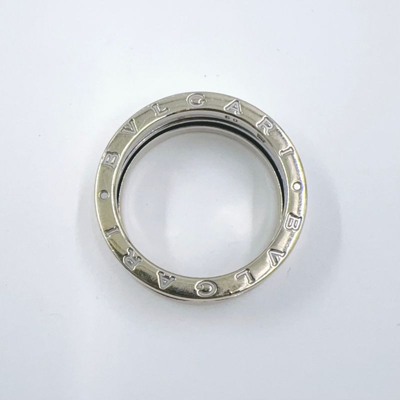 Bvlgari B-zero1 3 Band 18K White Gold White Gold Ring