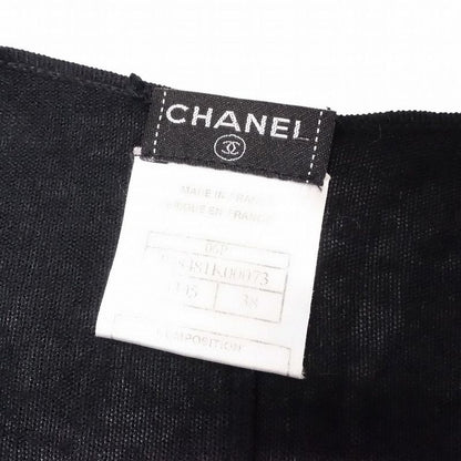 Chanel P28481k00073 06p Cashmere Blend Draped Knit Cardigan Top Long Sleeves