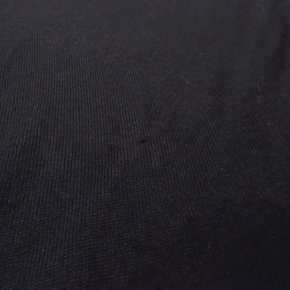 00s Balenciaga One Point Logo Turtleneck Knit Sweater Short Sleeve Wool Top 36