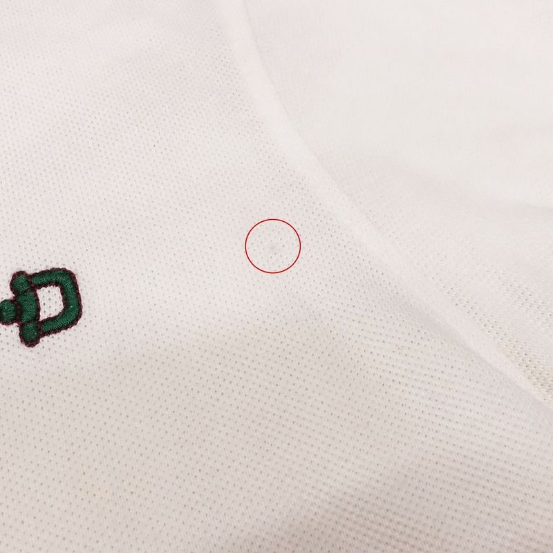 Gucci Bit Embroidered Deer Polo Shirt Short Sleeve Cannonball Line Tops Made in
