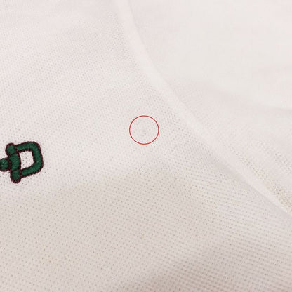 Gucci Bit Embroidered Deer Polo Shirt Short Sleeve Cannonball Line Tops Made in