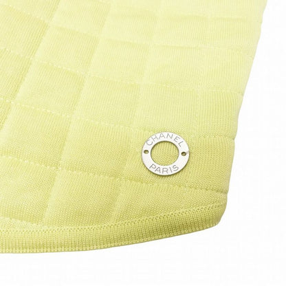 00s Chanel Bustier Chocolate Bar Quilted Sleeveless Cut and Sewn Top 42 L