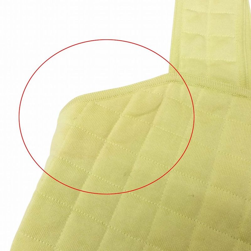 00s Chanel Bustier Chocolate Bar Quilted Sleeveless Cut and Sewn Top 42 L