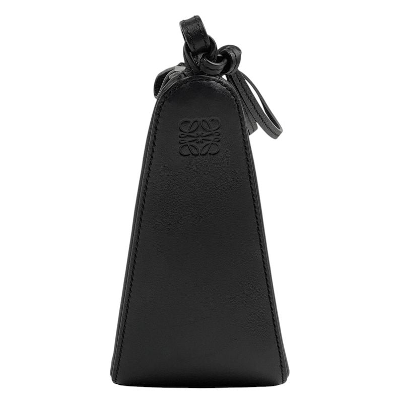 Loewe Hammock Hobo Bag Mini 2WAY Shoulder Bag Handbag Leather Black Women