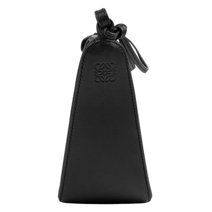 Loewe Hammock Hobo Bag Mini 2WAY Shoulder Bag Handbag Leather Black Women