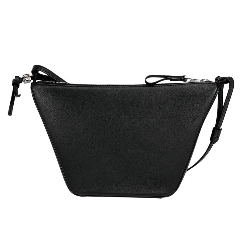 Loewe Hammock Hobo Bag Mini 2WAY Shoulder Bag Handbag Leather Black Women