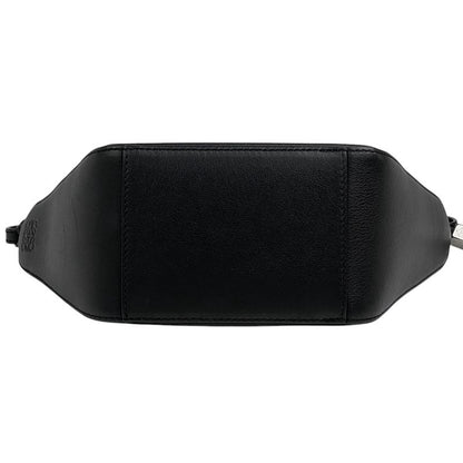 Loewe Hammock Hobo Bag Mini 2WAY Shoulder Bag Handbag Leather Black Women