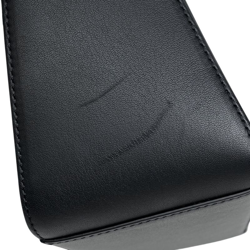 Loewe Hammock Hobo Bag Mini 2WAY Shoulder Bag Handbag Leather Black Women