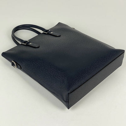 Louis Vuitton Anton Tote 2WAY Shoulder Bag Tote Bag Taiga Blue Marine M34432