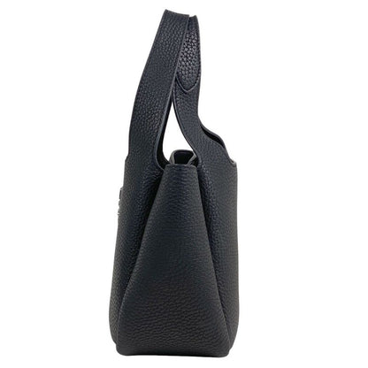 Prada Logo Handbag Tote Handbag Leather Nero (black) 1ba349 Women