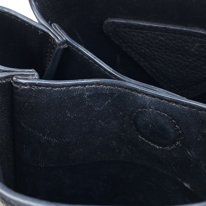 Prada Logo Handbag Tote Handbag Leather Nero (black) 1ba349 Women