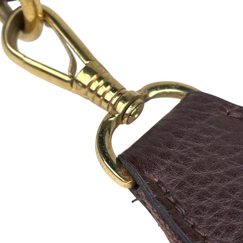 Hermes Evelyn 1 GM H Logo Perforated Shoulder Bag Togo Havana (brown) V Women