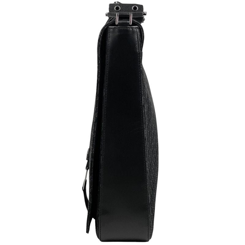 Christian DIOR Trotter Pattern Shoulder Bag Logo Street Chic Shoulder Bag