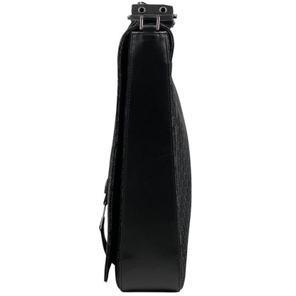 Christian DIOR Trotter Pattern Shoulder Bag Logo Street Chic Shoulder Bag