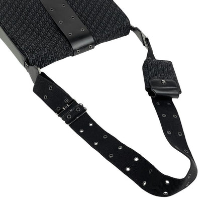 Christian DIOR Trotter Pattern Shoulder Bag Logo Street Chic Shoulder Bag