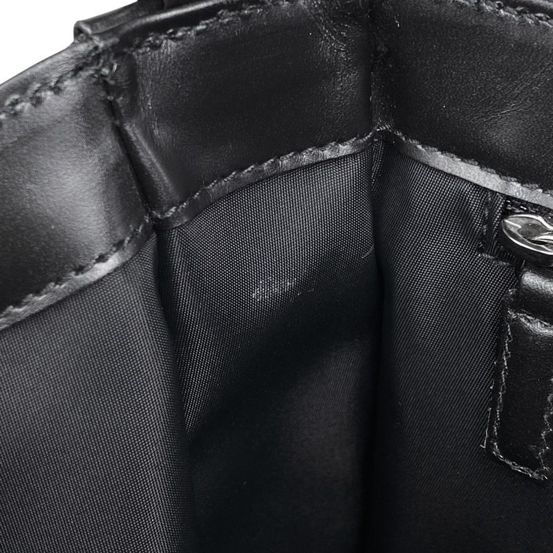 Christian DIOR Trotter Pattern Shoulder Bag Logo Street Chic Shoulder Bag