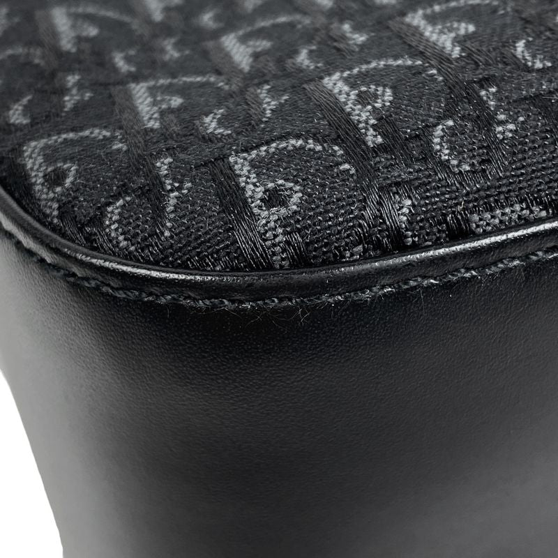 Christian DIOR Trotter Pattern Shoulder Bag Logo Street Chic Shoulder Bag