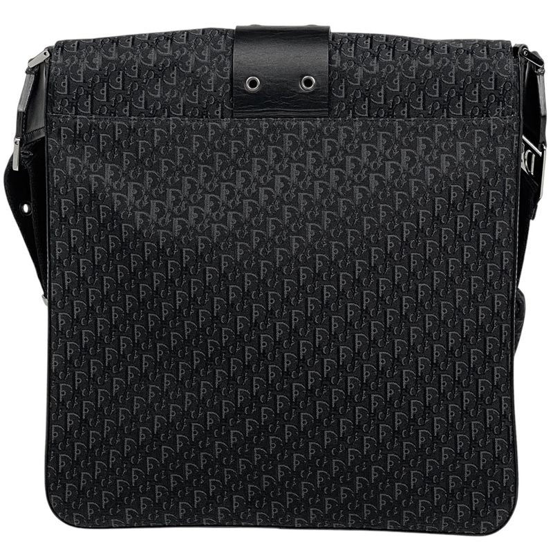 Christian DIOR Trotter Pattern Shoulder Bag Logo Street Chic Shoulder Bag