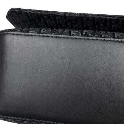 Christian DIOR Trotter Pattern Shoulder Bag Logo Street Chic Shoulder Bag