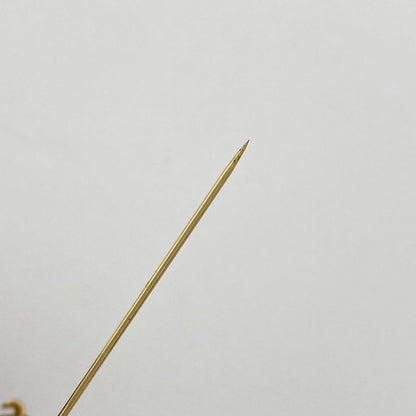 Christian DIOR Clown Motif Rhinestone Brooch Clown Brooch GP Gold Ladies