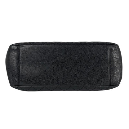 Chanel Coco Mark Chain Tote Shoulder Bag Matelasse GST Tote Bag Caviar Skin