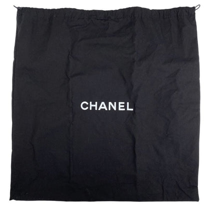 Chanel Coco Mark Chain Tote Shoulder Bag Matelasse Tote Bag Caviar Skin Red